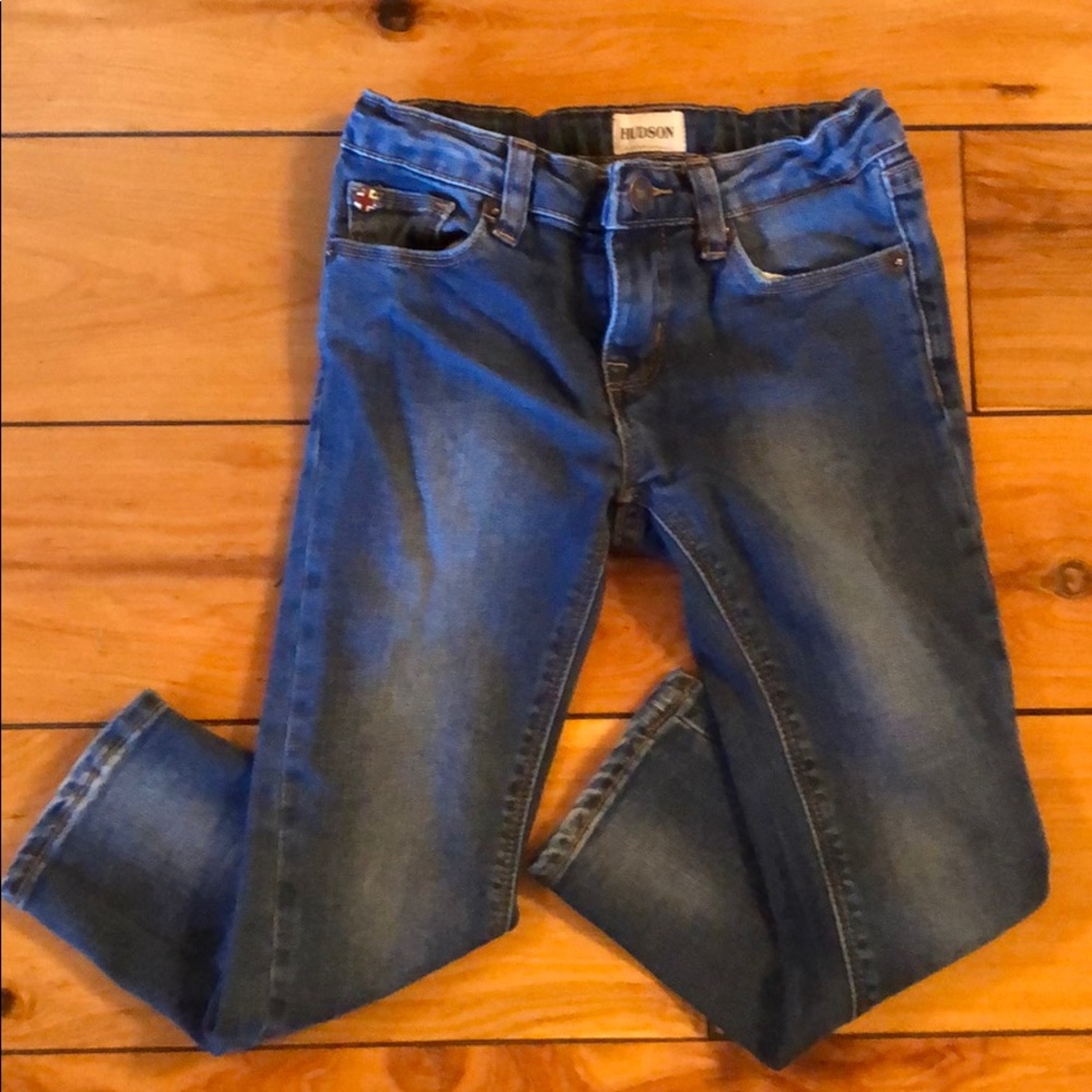 Hudson Cropped Skinny Jeans Girls Size 5